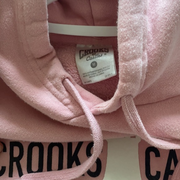 crooks and castle pink hoodie - Picture 2 of 3